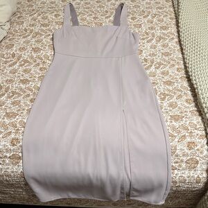 Aritizia Babaton ‘90s Slit Midi Dress - Mauve - size 10